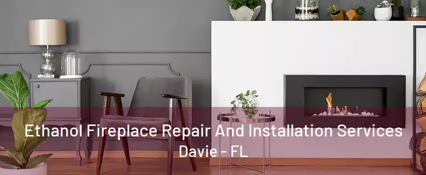 Ethanol Fireplace Repair And Installation Services Davie - FL