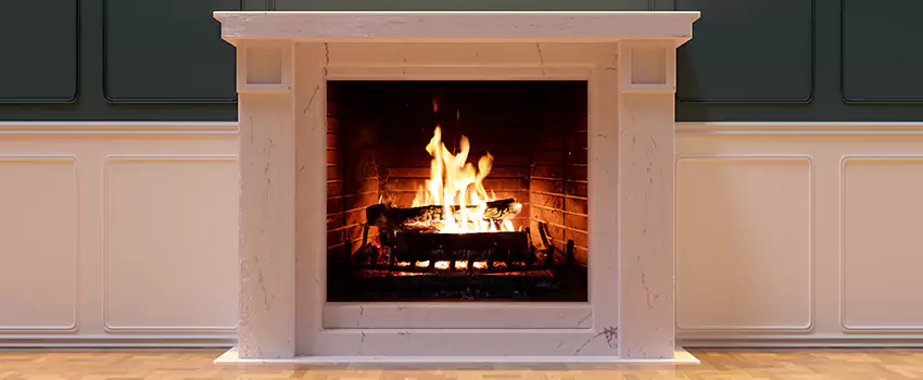 Decorative Electric Fireplace Installation in Davie, Florida