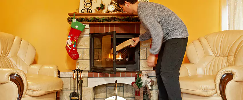 Gas to Wood-Burning Fireplace Conversion Services in Davie, Florida