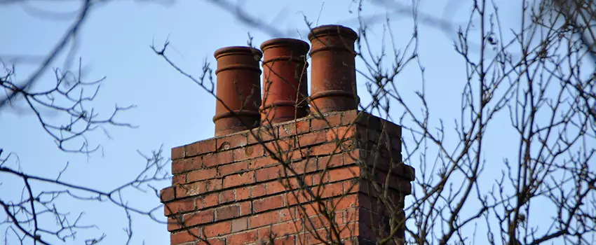 Chimney Crown Installation For Brick Chimney in Davie, Florida